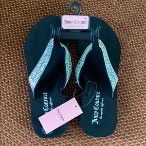 JUICY COUTURE SANDALS SIZE 8